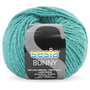 Acquista 0485-petrolio Filati Sesia Bunny Misto Lana Alpaca Acrilico