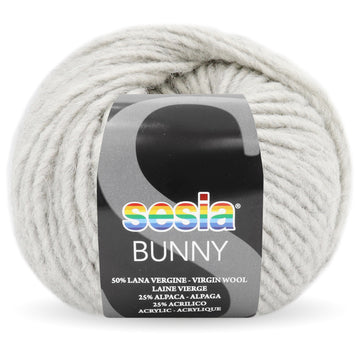 Acquista 6012-grigio-perla Filati Sesia Bunny Misto Lana Alpaca Acrilico