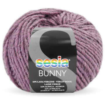 Acquista 8179-ciclamino-melange Filati Sesia Bunny Misto Lana Alpaca Acrilico