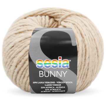 Acquista 9053-ecru-scuro-naturale Filati Sesia Bunny Misto Lana Alpaca Acrilico