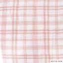 Katia Fabrics Mussola Tartan Pink Mallow