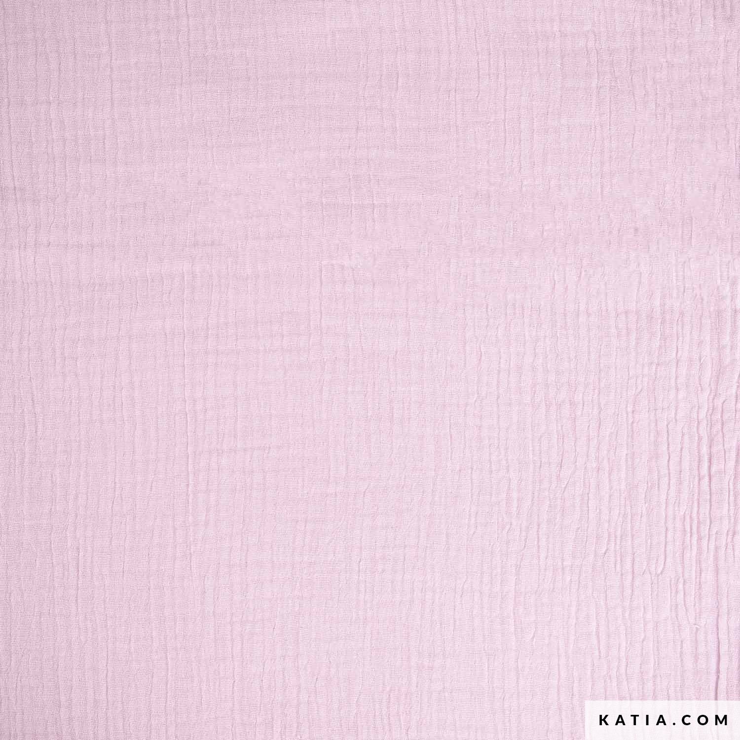 Acquista rosa-baby Katia Fabrics Mussola Solid - Tinta Unita