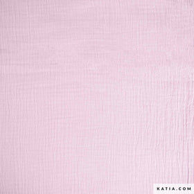 Acquista rosa-baby Katia Fabrics Mussola Solid - Tinta Unita