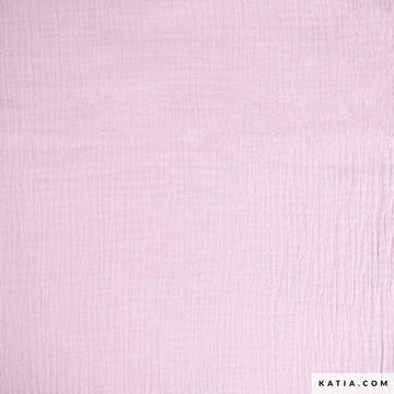 Acquista rosa-baby Katia Fabrics Mussola Solid - Tinta Unita
