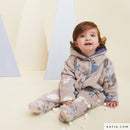 Katia Fabrics Teddy Fur Coraline Print Whales Balene-2