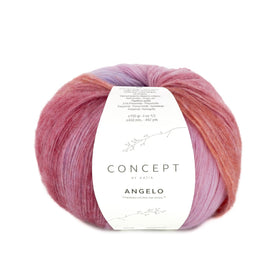 Acquista 205-rosa-arancione-lilla Filati Katia Angelo Misto Lana Merino