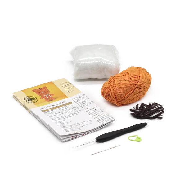 Kit Amigurumi Crochet Tyson the Tiger – Anchor - Facile