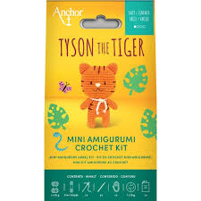 Kit Amigurumi Crochet Tyson the Tiger – Anchor - Facile - 0