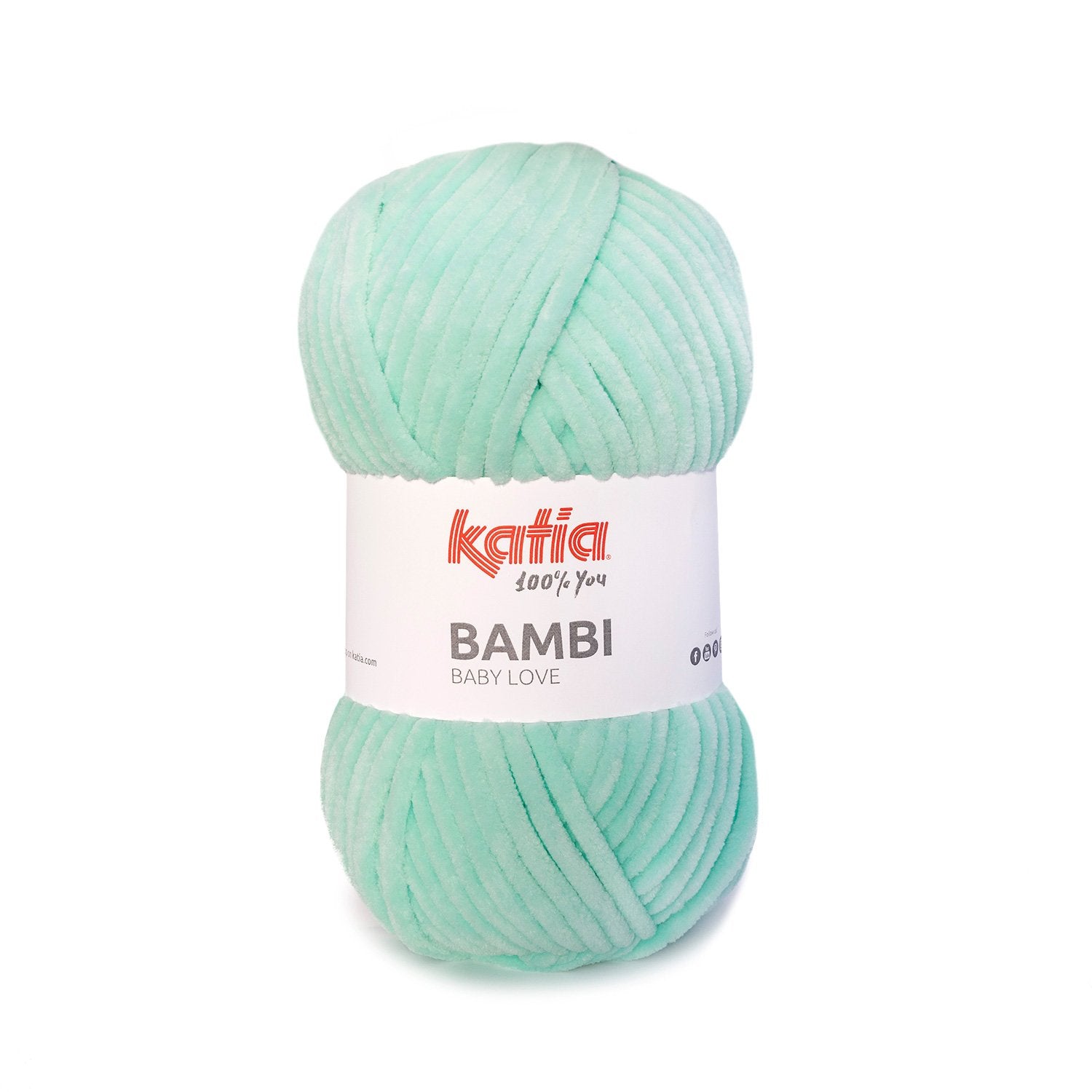 Acquista menta Filati Katia Bambi Ciniglia