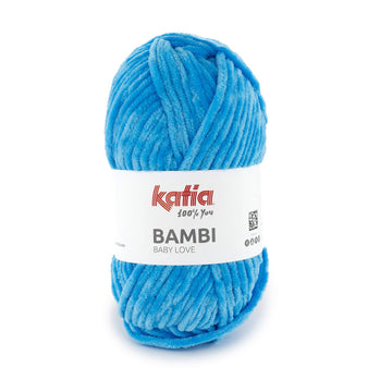 Acquista blu-ciano Filati Katia Bambi Ciniglia