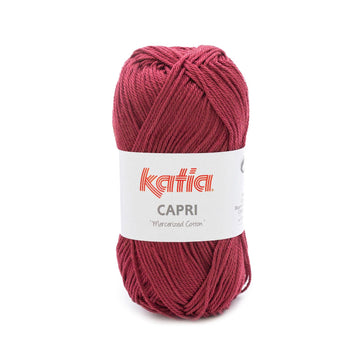 Acquista 82203-bordeaux-scuro Filati Katia Capri Cotone Mercerizzato