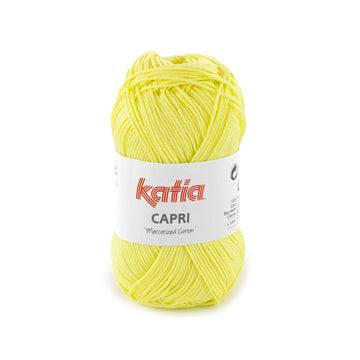 Acquista 82204-giallo-pastello Filati Katia Capri Cotone Mercerizzato