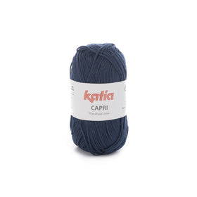 Acquista 82066-blu-scuro Filati Katia Capri Cotone Mercerizzato