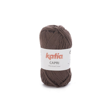 Acquista 82127-marrone-scuro Filati Katia Capri Cotone Mercerizzato