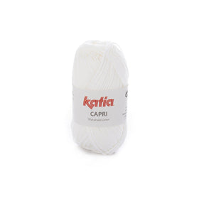 Acquista 82050-bianco Filati Katia Capri Cotone Mercerizzato