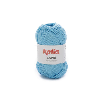 Acquista 82097-blu-cielo Filati Katia Capri Cotone Mercerizzato