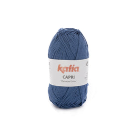 Acquista 82155-blu-avio Filati Katia Capri Cotone Mercerizzato