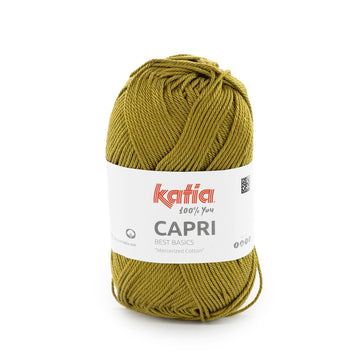 Acquista 82213-kaki Filati Katia Capri Cotone Mercerizzato