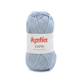 Acquista 82198-blu-pastello Filati Katia Capri Cotone Mercerizzato