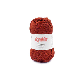 Acquista 82187-rosso-pomodoro Filati Katia Capri Cotone Mercerizzato