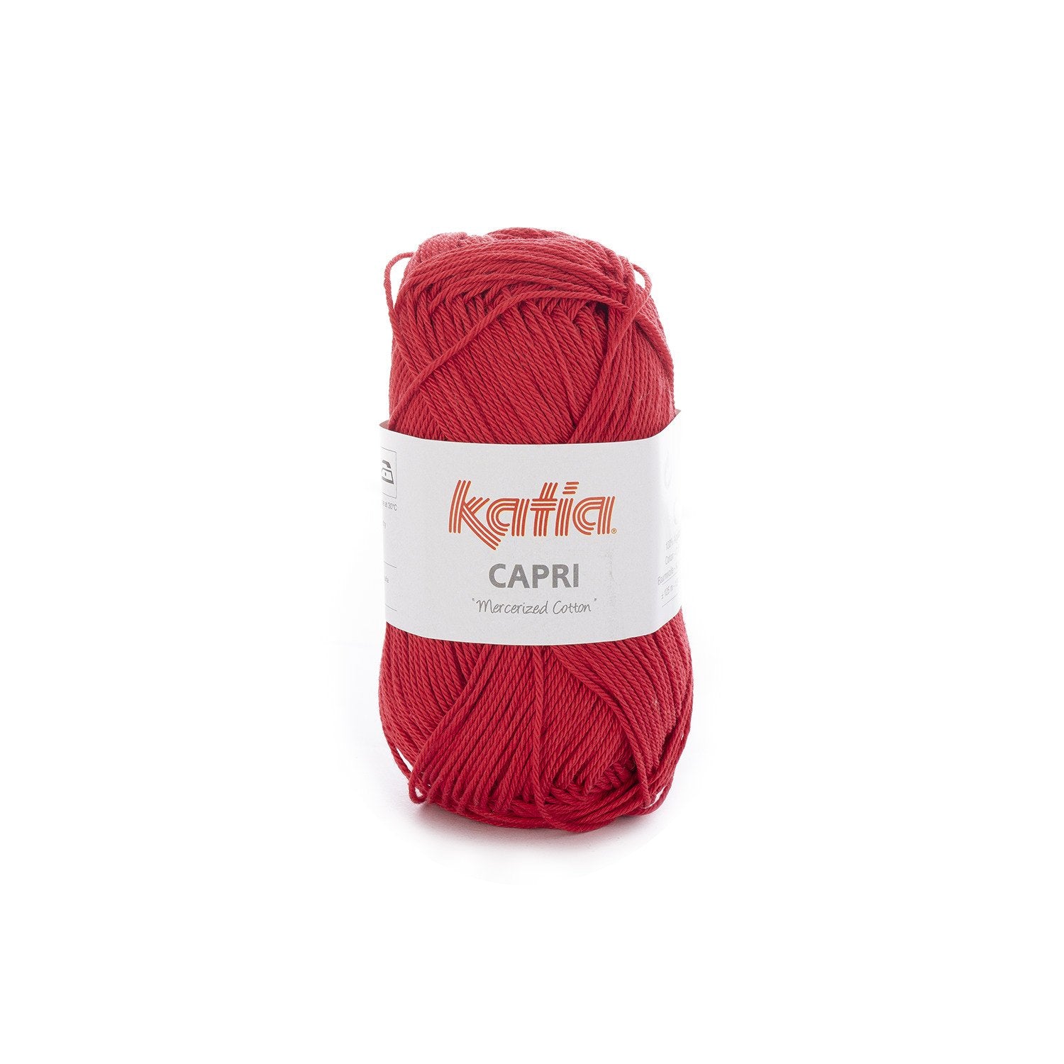 Acquista 82059-rosso Filati Katia Capri Cotone Mercerizzato