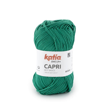 Acquista 82209-verde-smeraldo Filati Katia Capri Cotone Mercerizzato