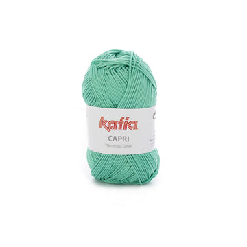 Acquista 82171-menta-turchese Filati Katia Capri Cotone Mercerizzato