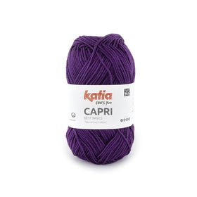 Acquista 82212-viola-scuro Filati Katia Capri Cotone Mercerizzato