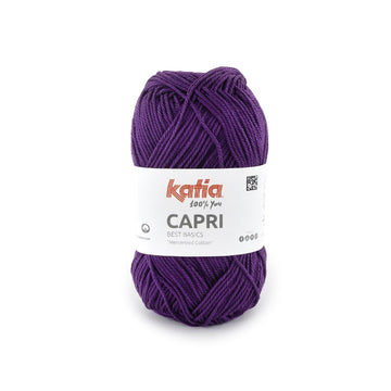 Acquista 82212-viola-scuro Filati Katia Capri Cotone Mercerizzato
