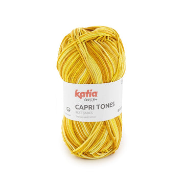 Acquista 300-giallo-senape Filati Katia Capri Tones Cotone Mercerizzato Sfumato