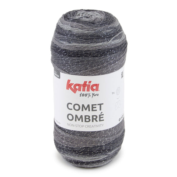 Filati Katia Comet Ombré – Effetto Dégradé con Lurex