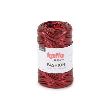 Acquista 54-rosso Filati Katia Fashion Fettuccia Metallizzata