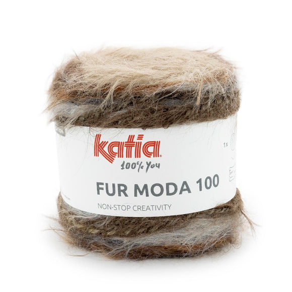 Filato Katia Fur Moda 100 – Effetto Pelliccia Multicolor da 100 g