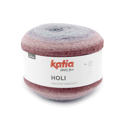 Acquista 501-blu-acqua-rosa Filati Katia Holi Misto Lana