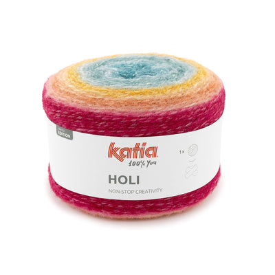 Acquista 505-olio-ocra-rosso Filati Katia Holi Misto Lana