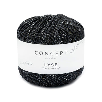 Acquista 54-nero Filati Katia Lyse Misto Cotone E Lino