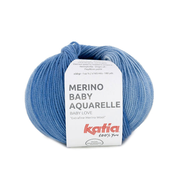 Filati Katia Merino Baby Aquarelle Lana Merino Sfumata