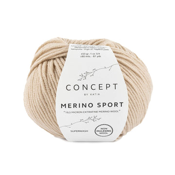 Acquista 9-beige Filati Katia Merino Sport Lana Merino