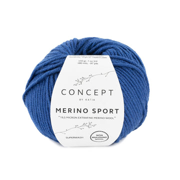 Acquista 51-blu-luce Filati Katia Merino Sport Lana Merino