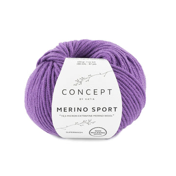 Acquista 66-lilla Filati Katia Merino Sport Lana Merino