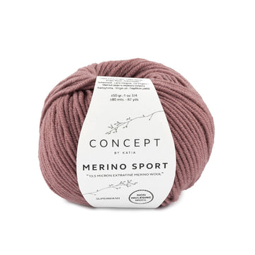 Acquista 55-rosa-scuro Filati Katia Merino Sport Lana Merino
