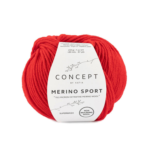 Filati Katia Merino Sport Lana Merino