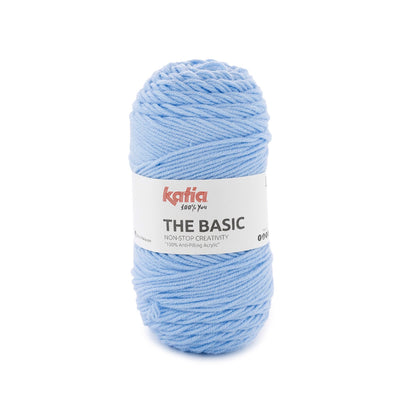 Acquista 50-azzurro-cielo Filati Katia The Basic - 100% Acrilico