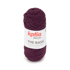 Acquista 12-melanzana Filati Katia The Basic - 100% Acrilico