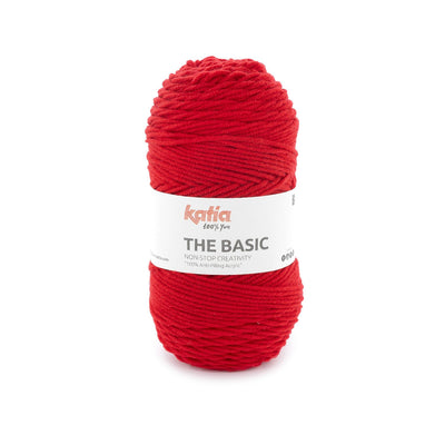 Acquista 4-rosso Filati Katia The Basic - 100% Acrilico