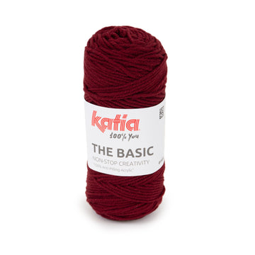 Acquista 42-bordeaux Filati Katia The Basic - 100% Acrilico