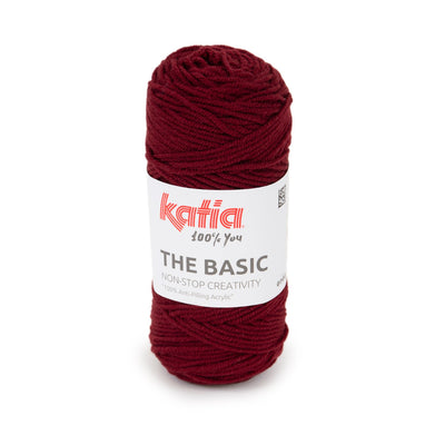 Acquista 42-bordeaux Filati Katia The Basic - 100% Acrilico
