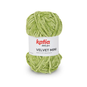 Acquista verde-erba Filati Katia Velvet Mini Ciniglia