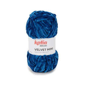 Acquista blu-medio Filati Katia Velvet Mini Ciniglia