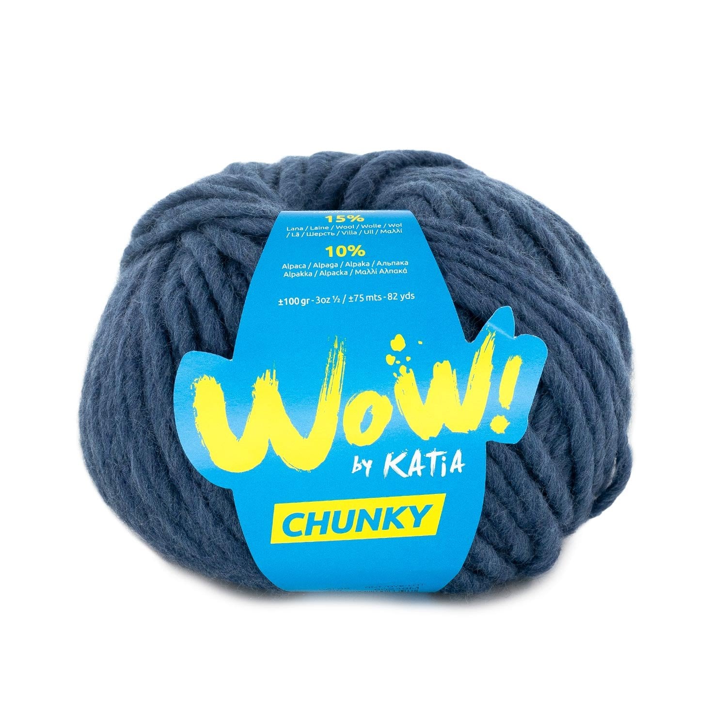 Acquista 68-blu-jeans Filati Katia WOW Chunky Misto Lana Alpaca